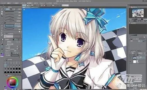 零基礎學習插畫板繪與動漫制作 PS軟件的必要性與替代選擇